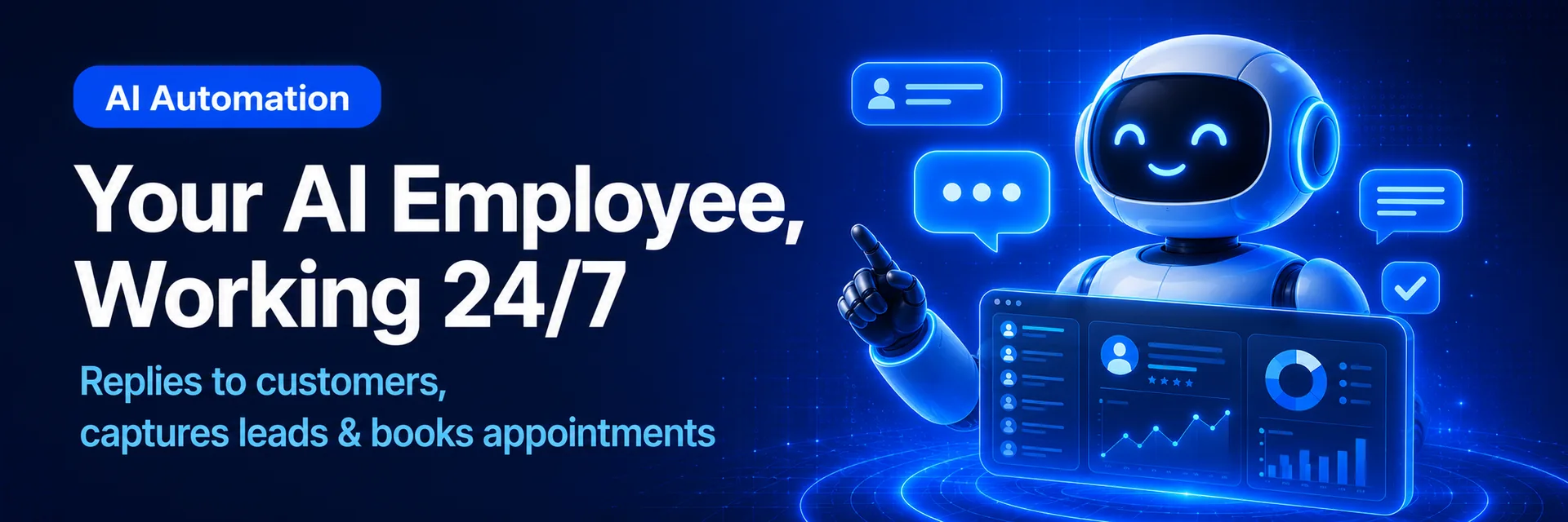 Your AI Employee, Working 24/7